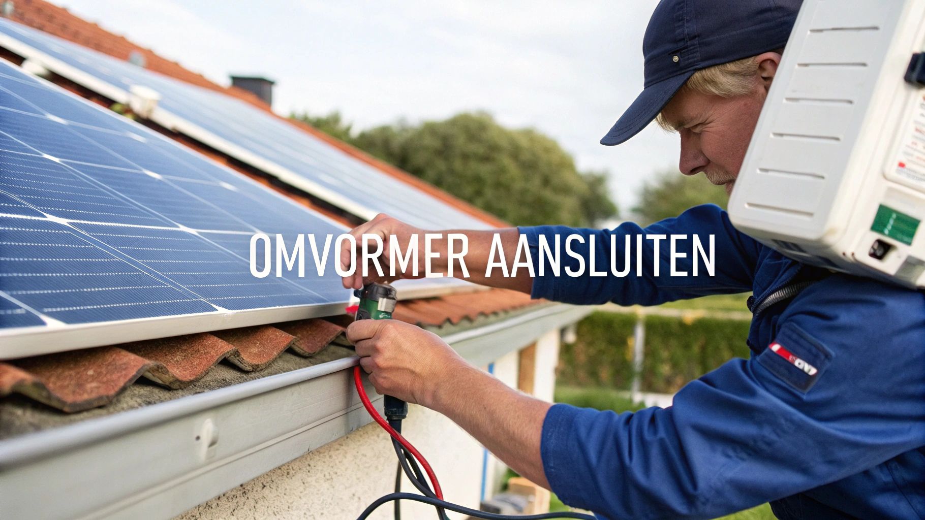 Omvormer zonnepanelen aansluiten een complete gids voor doe-het-zelvers
