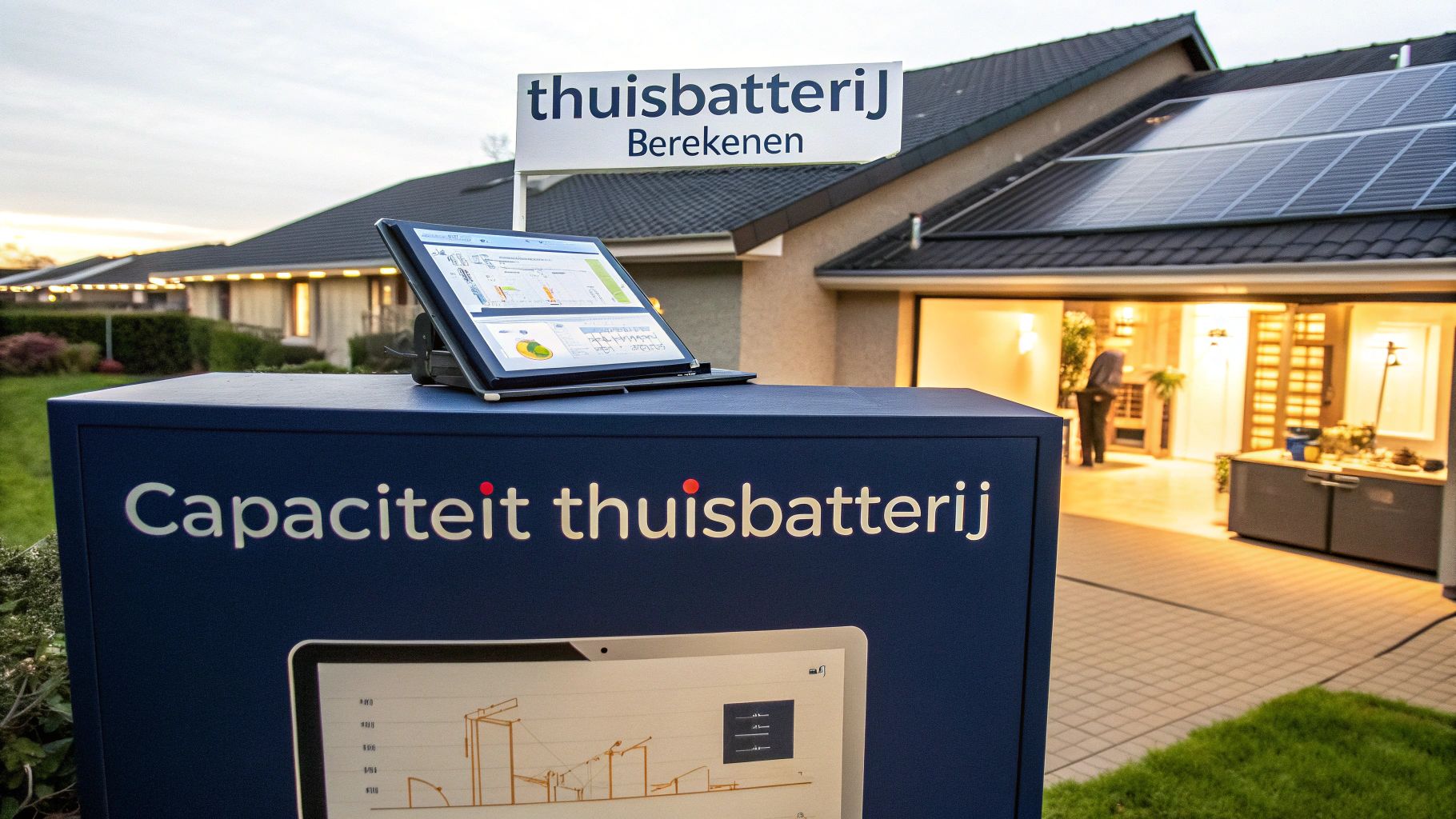 Capaciteit thuisbatterij berekenen: leer hoe capaciteit thuisbatterij berekenen