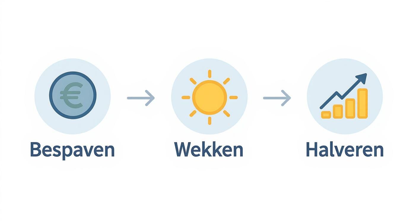 Infographic about zonnepanelen laten plaatsen