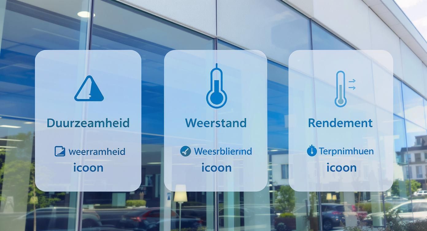Infographic about glas op glas zonnepanelen