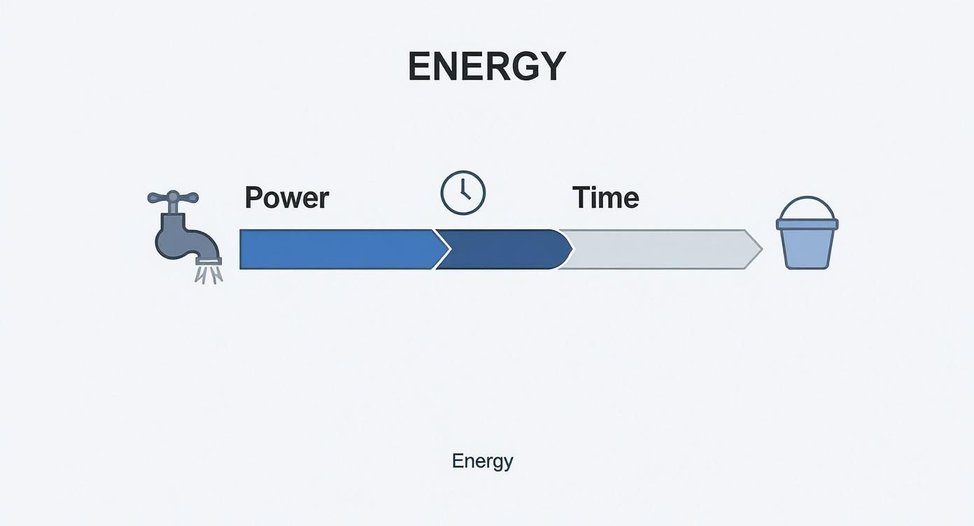 Infographic about wat is een kwh