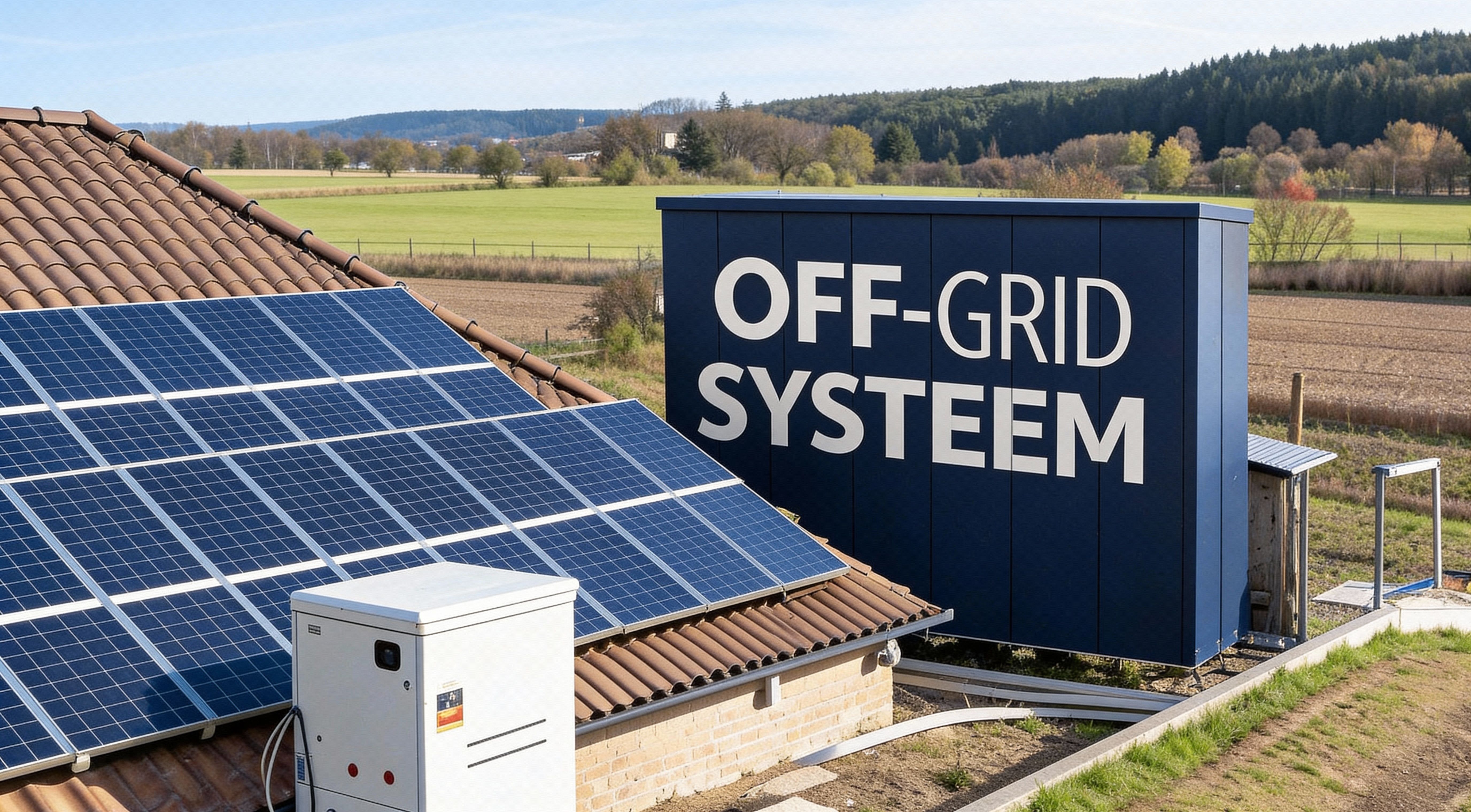 Een off grid systeem installeren in België en Luxemburg