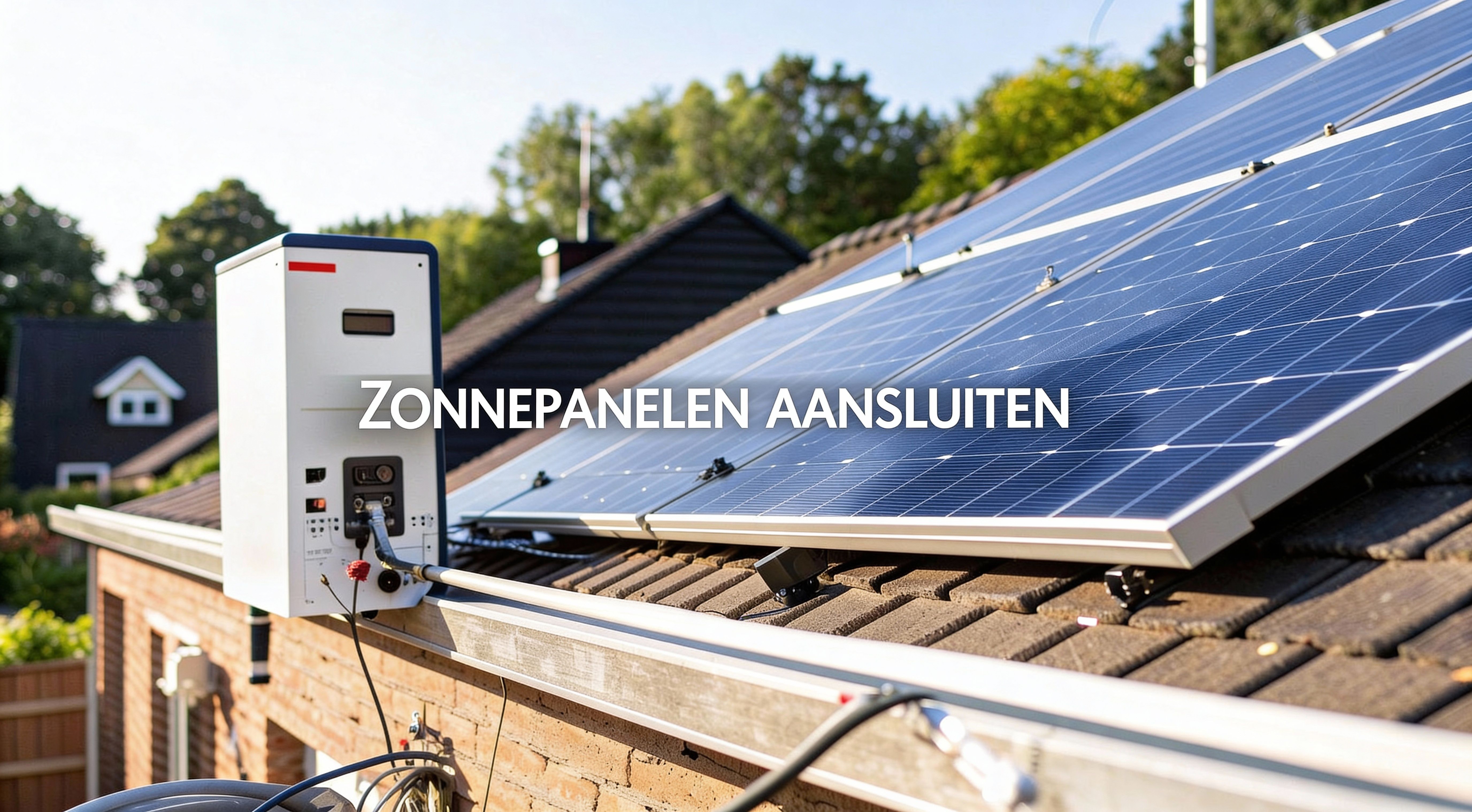Leer: aansluiten zonnepanelen op omvormer - stap-voor-stap gids
