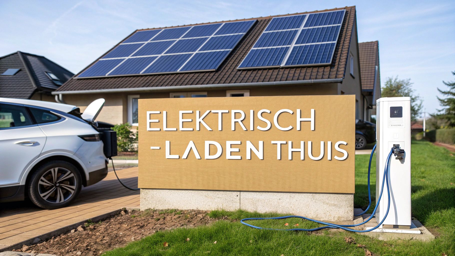 Elektrische auto opladen met zonnepanelen de ultieme gids