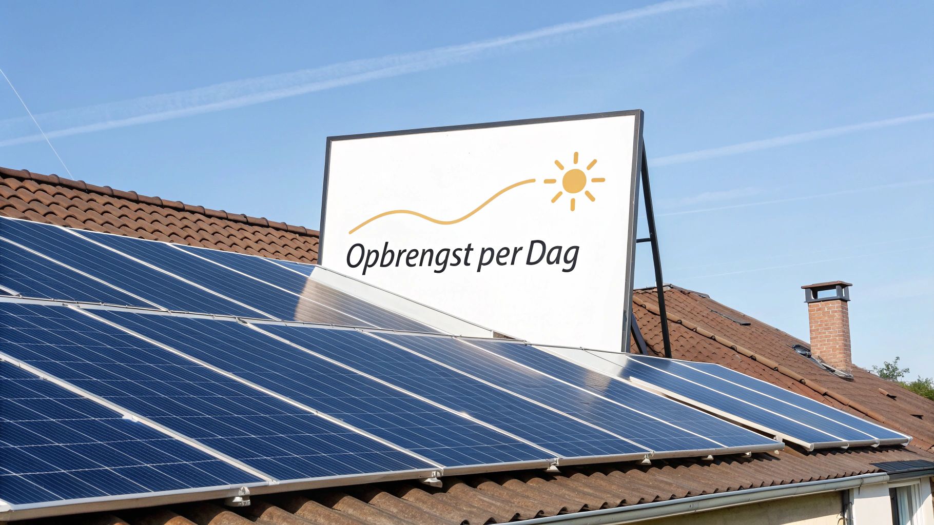 De opbrengst zonnepanelen per dag grafiek praktisch uitgelegd
