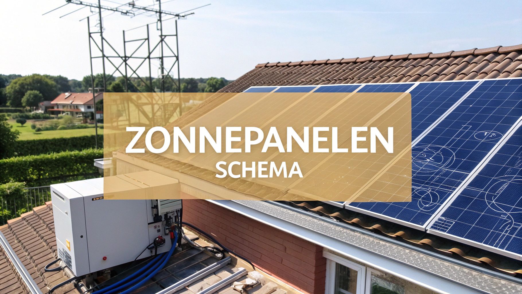 Uw installatie zonnepanelen schema foutloos opstellen