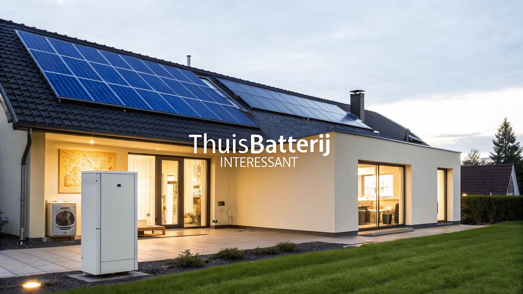 Is een thuisbatterij interessant voor uw woning