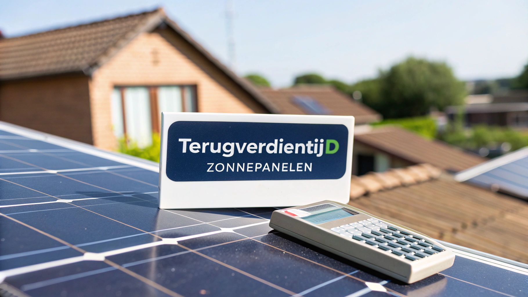 Terugverdientijd Zonnepanelen Berekenen | Eenvoudig en Betrouwbaar