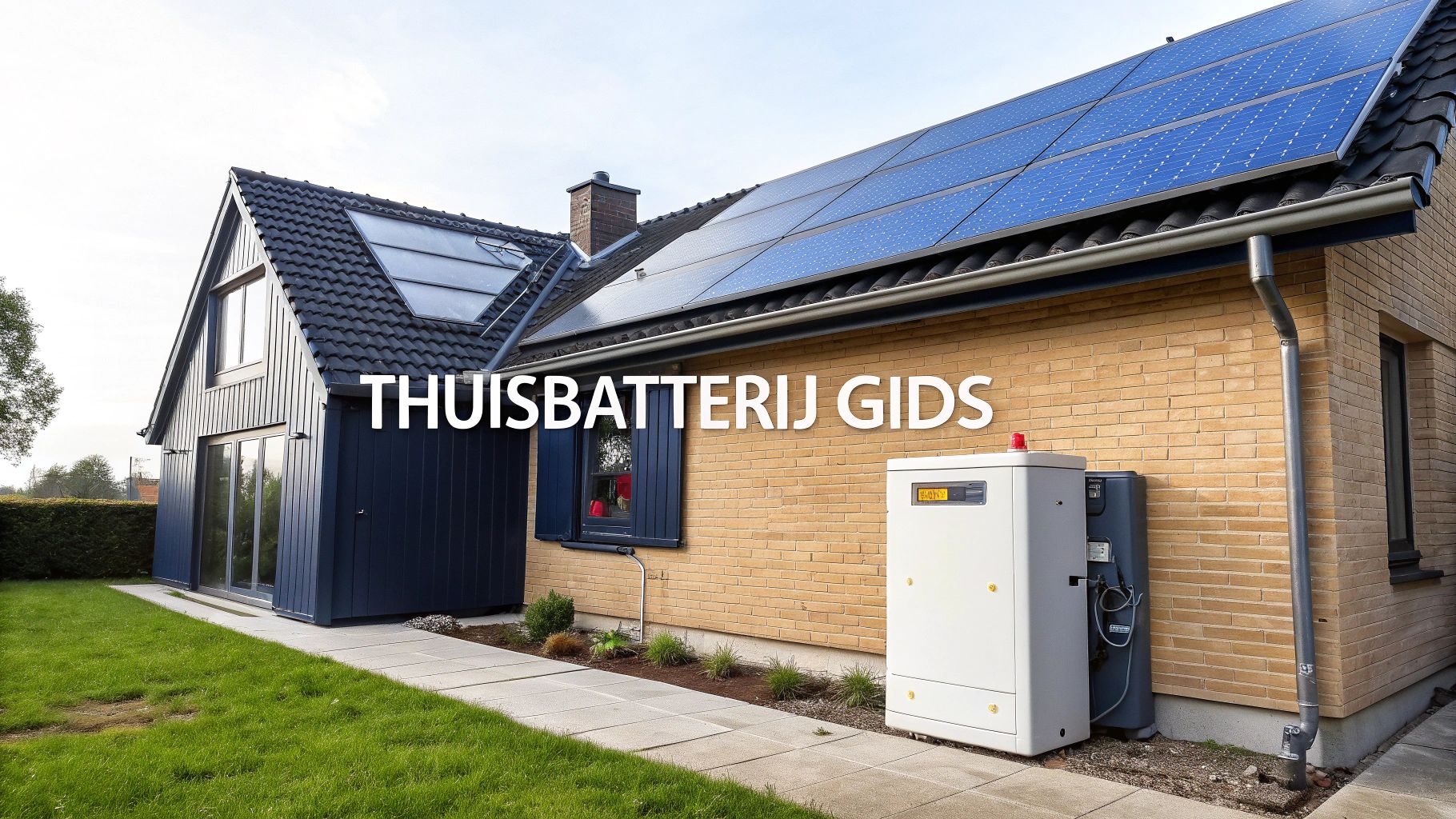 Uw gids voor een thuisbatterij voor zonnepanelen