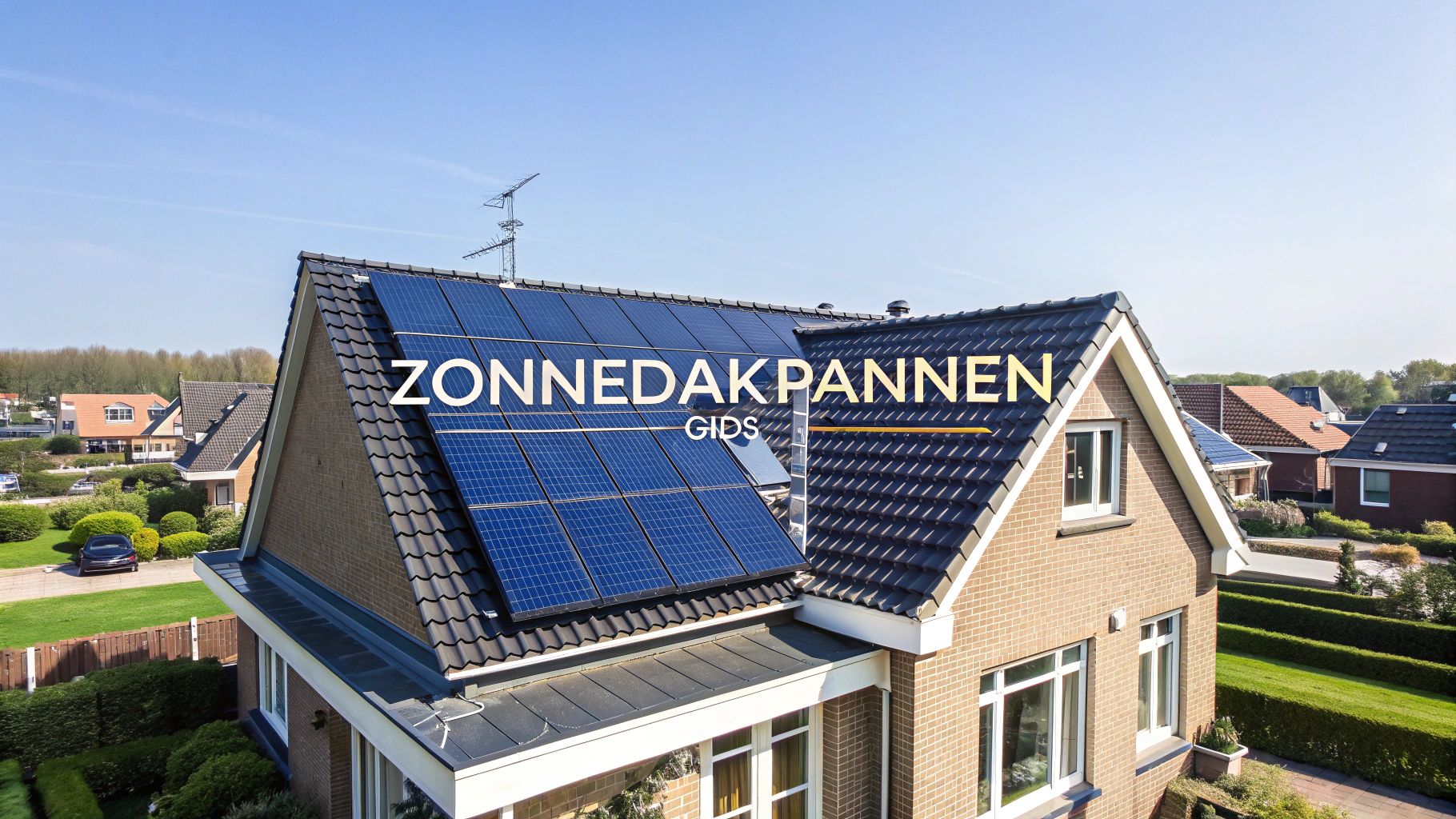 Gids voor zonnepanelen op dakpannen in België