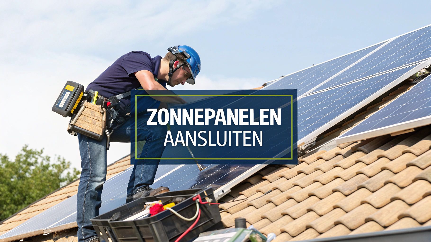 Aansluiten van zonnepanelen: De ultieme gids voor een succesvolle installatie