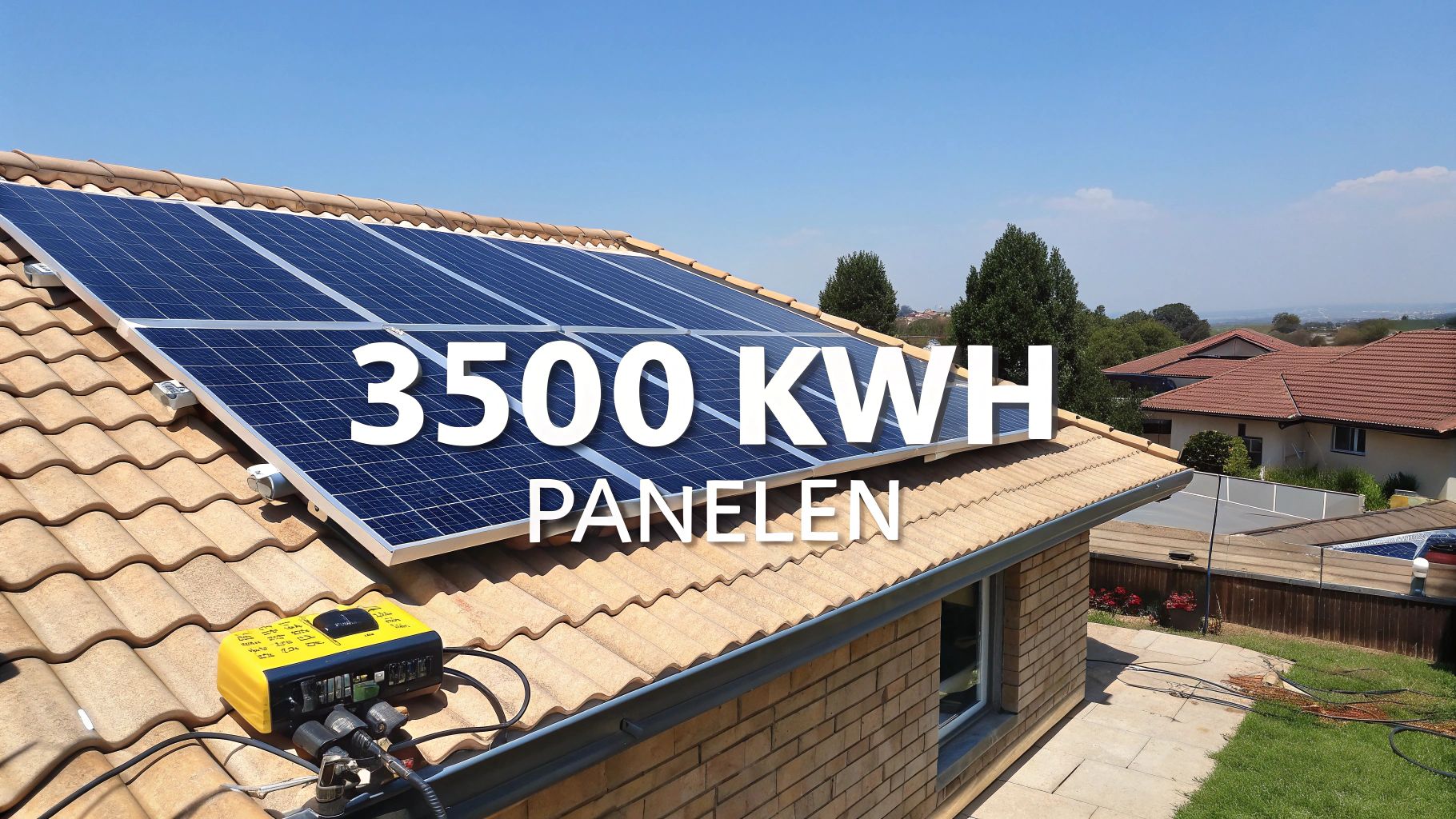 Hoeveel zonnepanelen heb ik nodig voor 3500 kWh? Ontdek het hier!