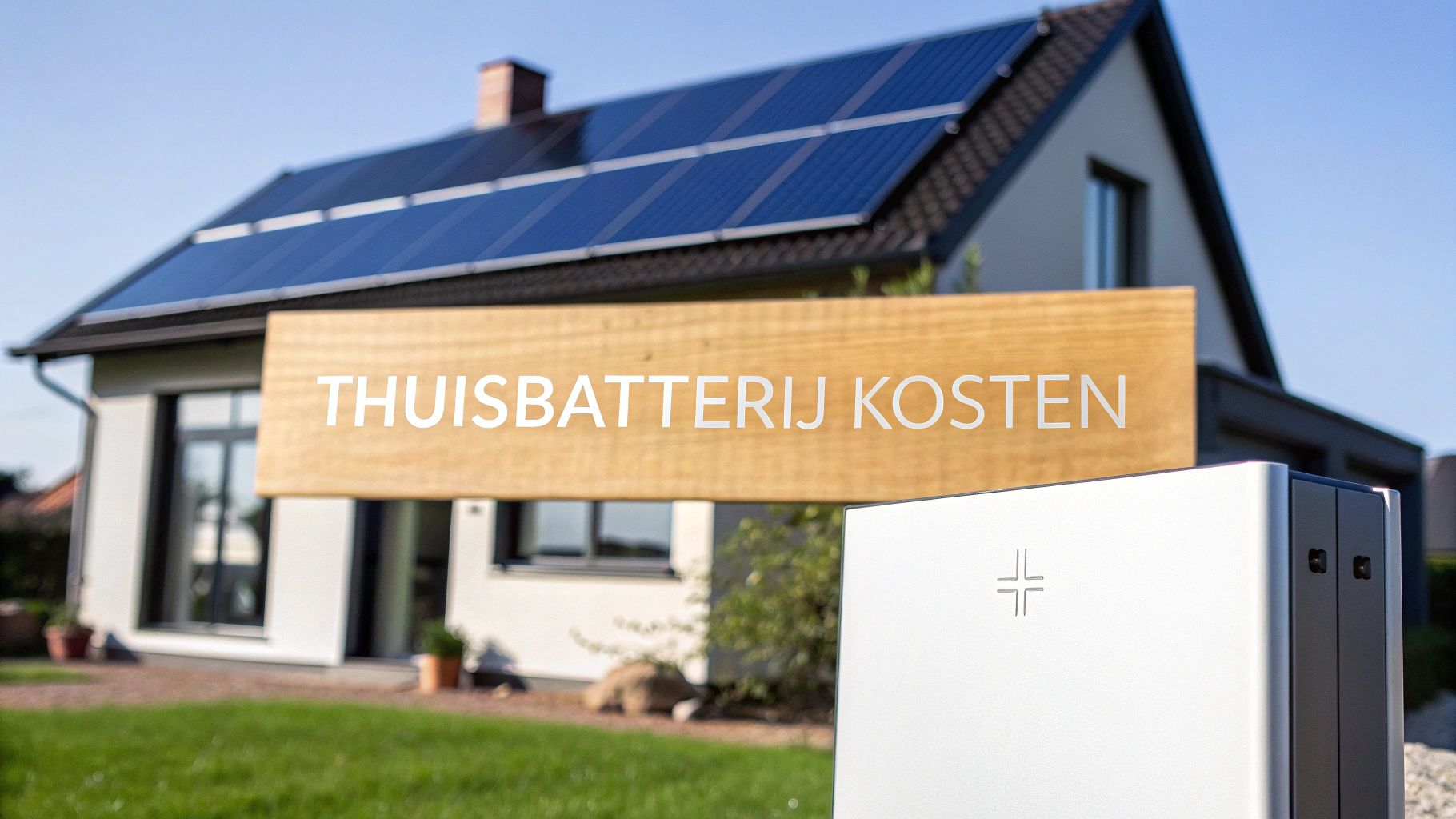Wat kost een thuisbatterij? Prijs en terugverdientijd