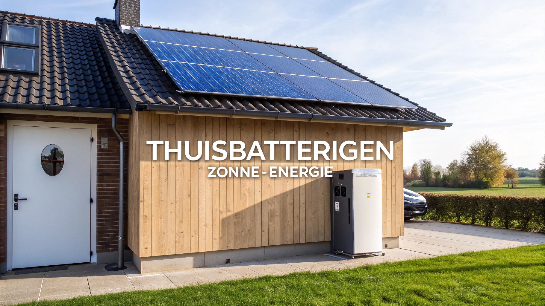 Uw gids voor thuisbatterijen voor zonnepanelen