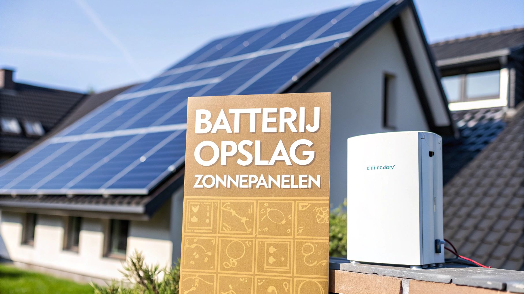 Batterij opslag zonnepanelen gids voor maximaal rendement