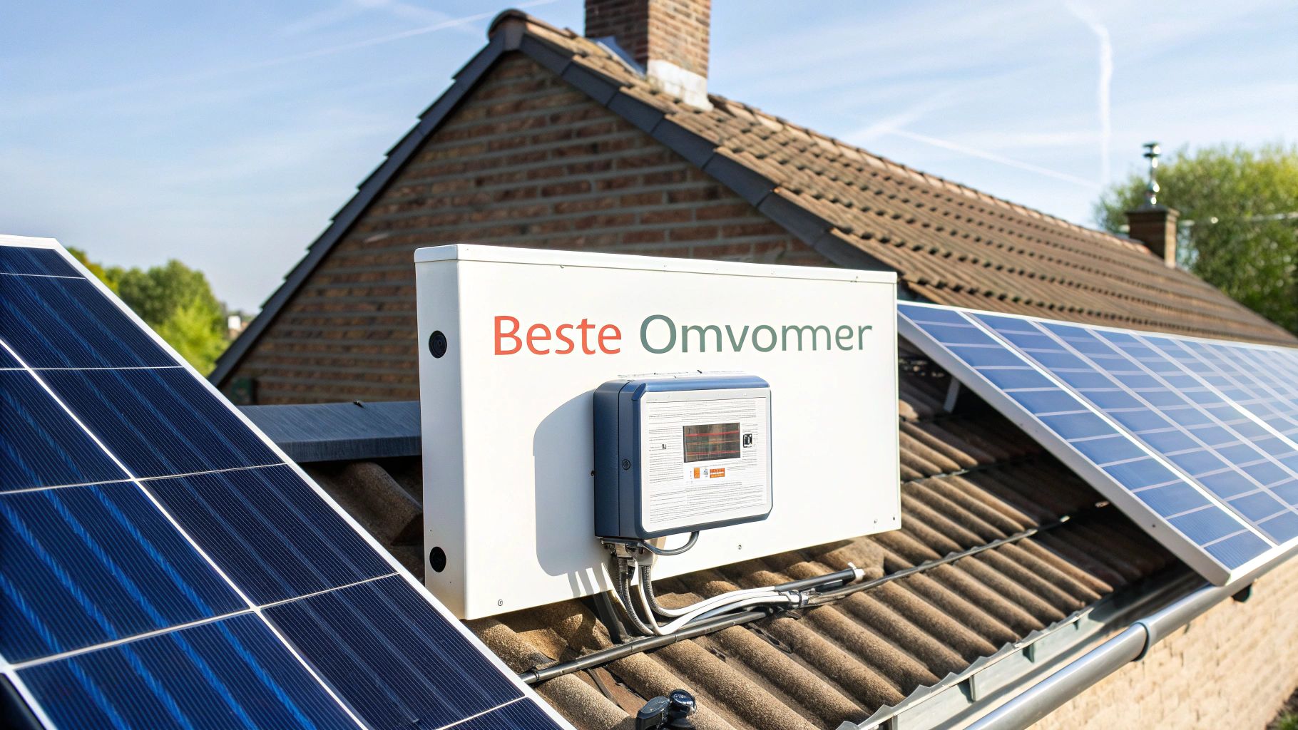 De beste omvormer voor zonnepanelen in België kiezen
