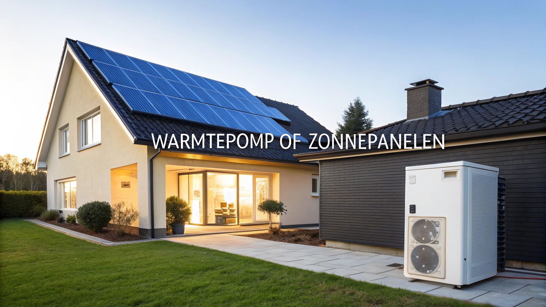 Warmtepomp of zonnepanelen in België