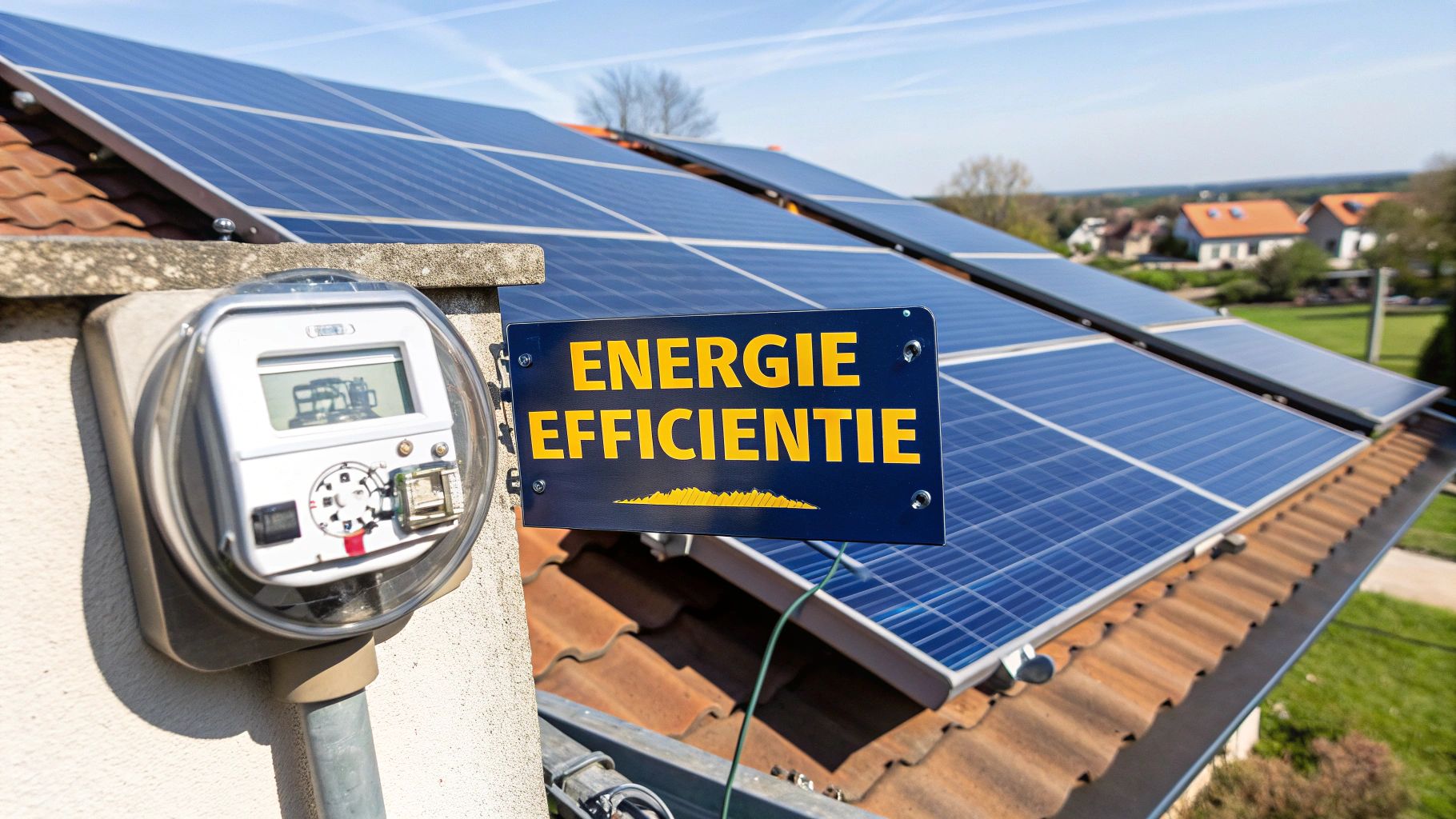 Digitale Meter en Zonnepanelen: Maximaliseer Uw Energie Efficiëntie
