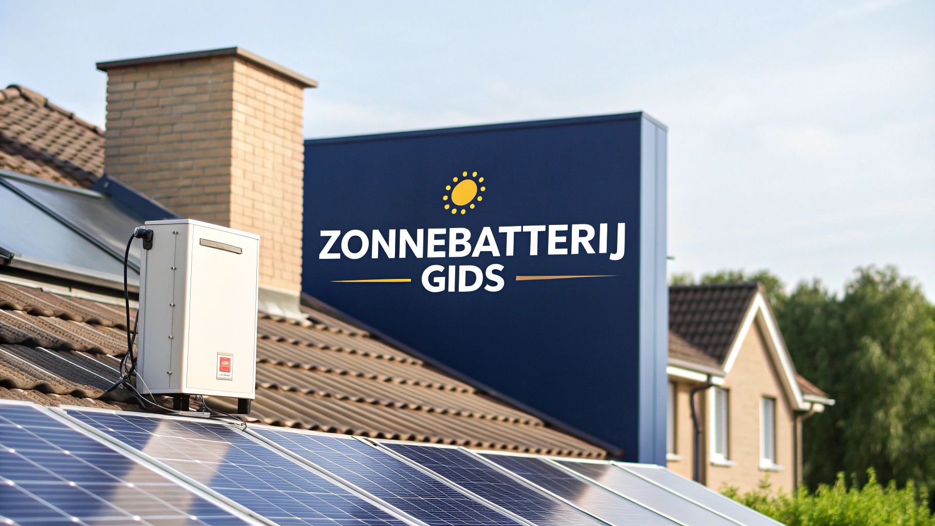 Gids voor een batterij voor zonnepanelen