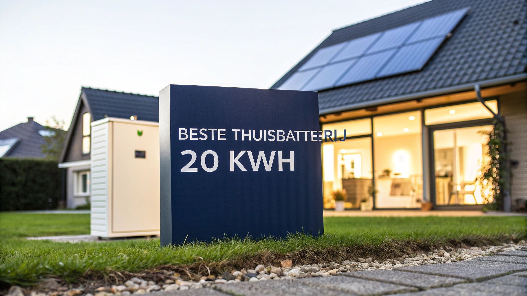 De beste thuisbatterij 20 kWh voor uw woning kiezen