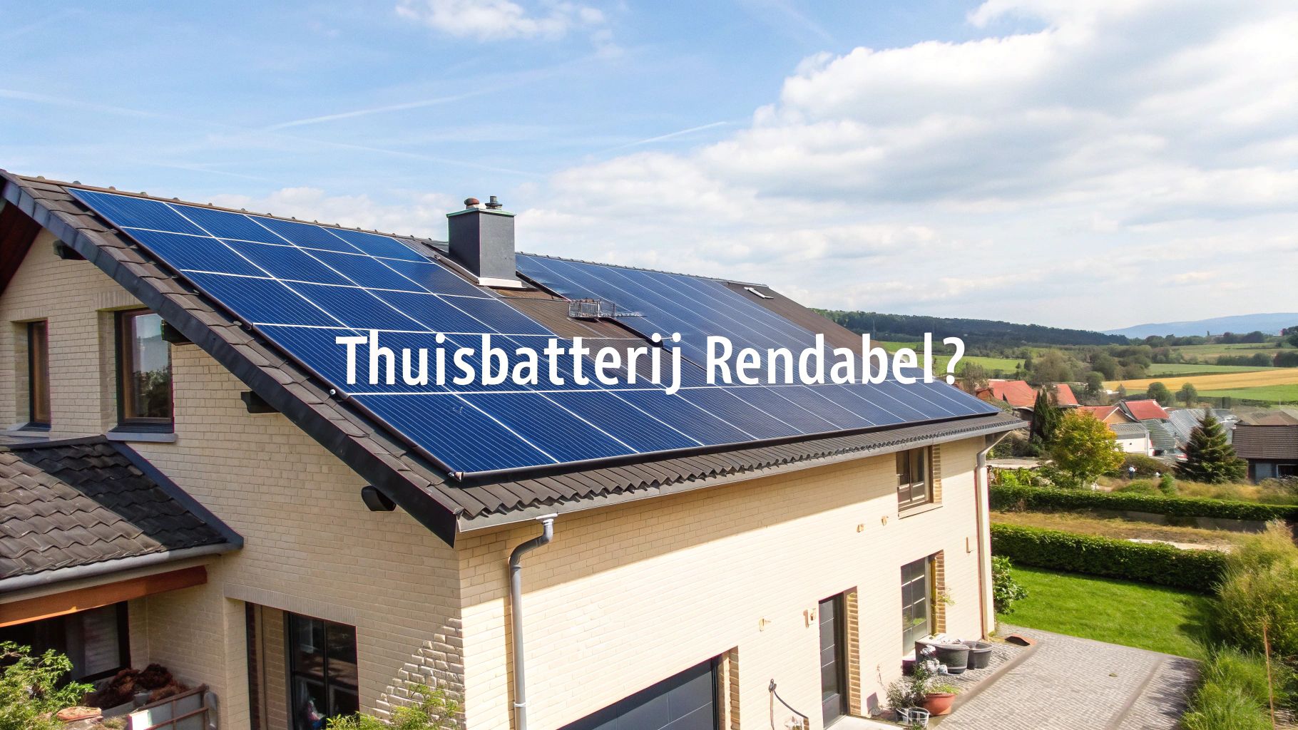 Is thuisbatterij rendabel? Ontdek het nu!