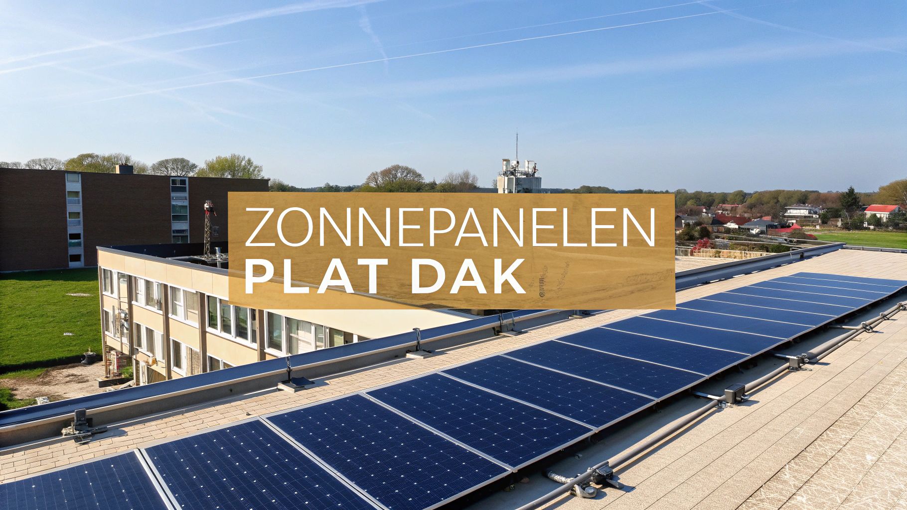 Zonnepanelen Plat Dak: Uw Complete Gids voor Efficiënte Installatie