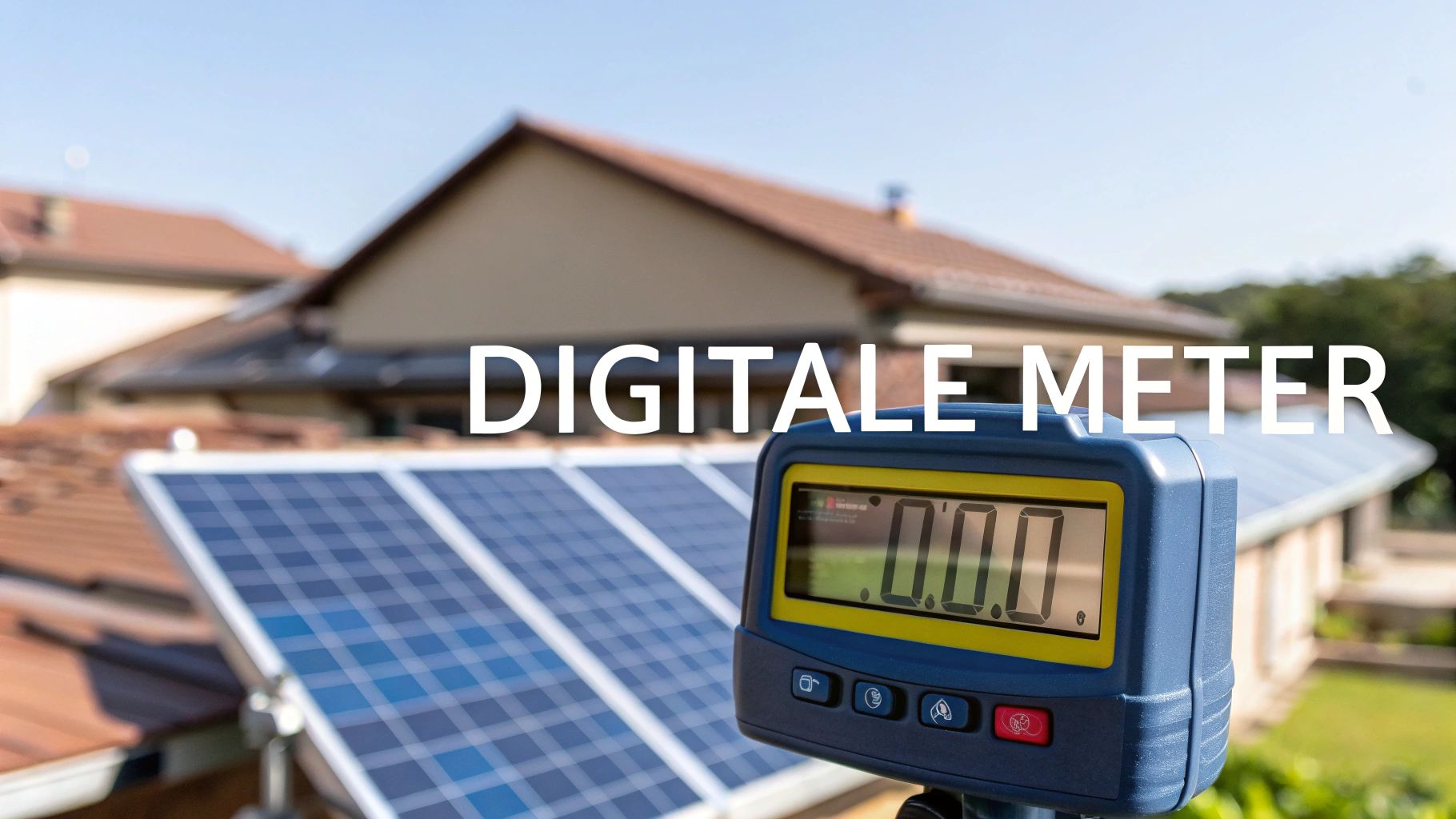 Zonnepanelen digitale meter gids voor België