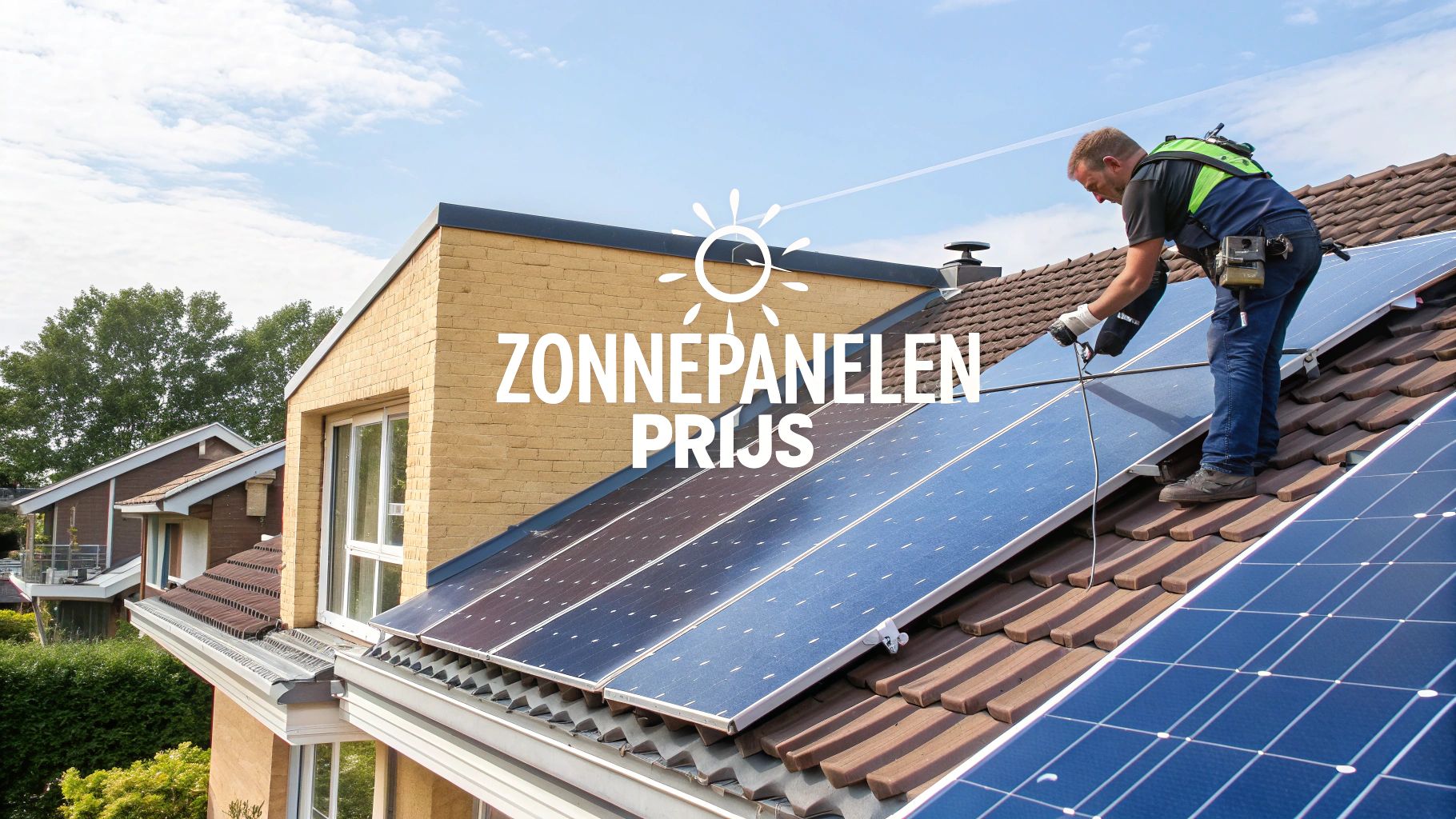 De zonnepanelen plaatsen prijs in België onthuld