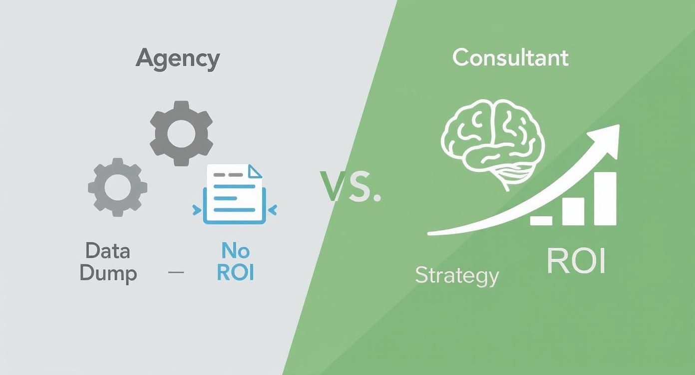 Infographic about competitors ppc keywords