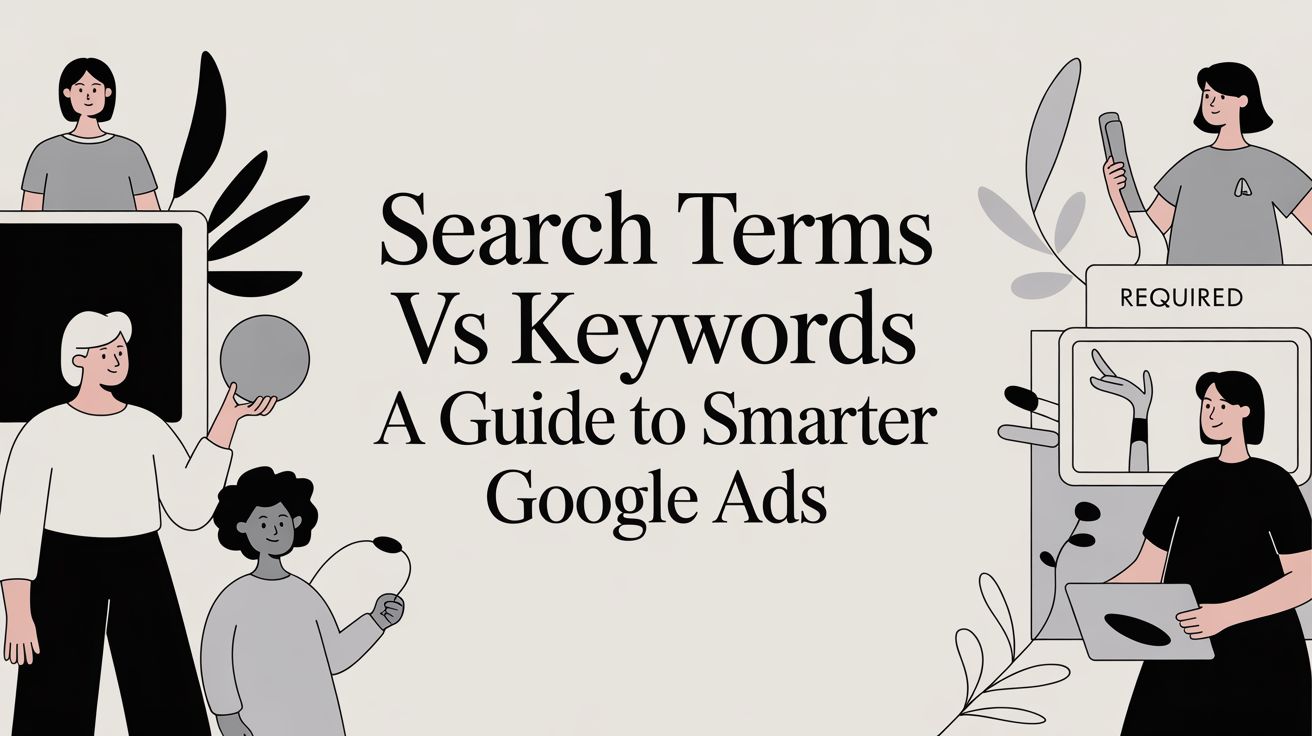 Search Terms vs Keywords A Guide to Smarter Google Ads