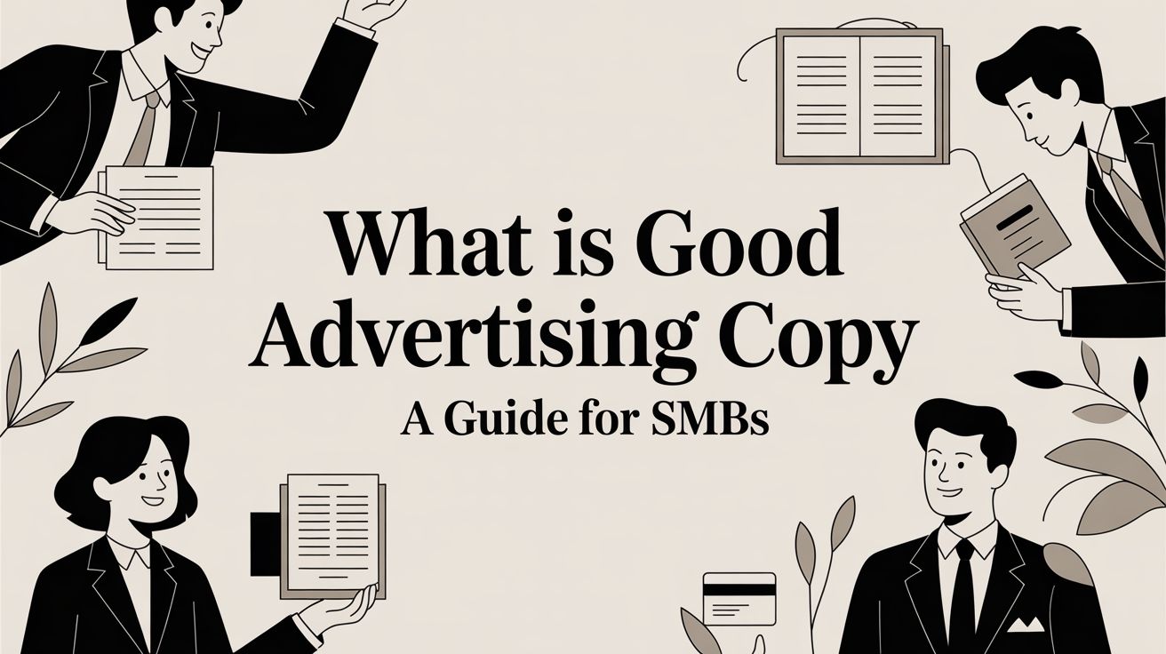 What Is Good Advertising Copy? A Consultant’s Guide for SMBs