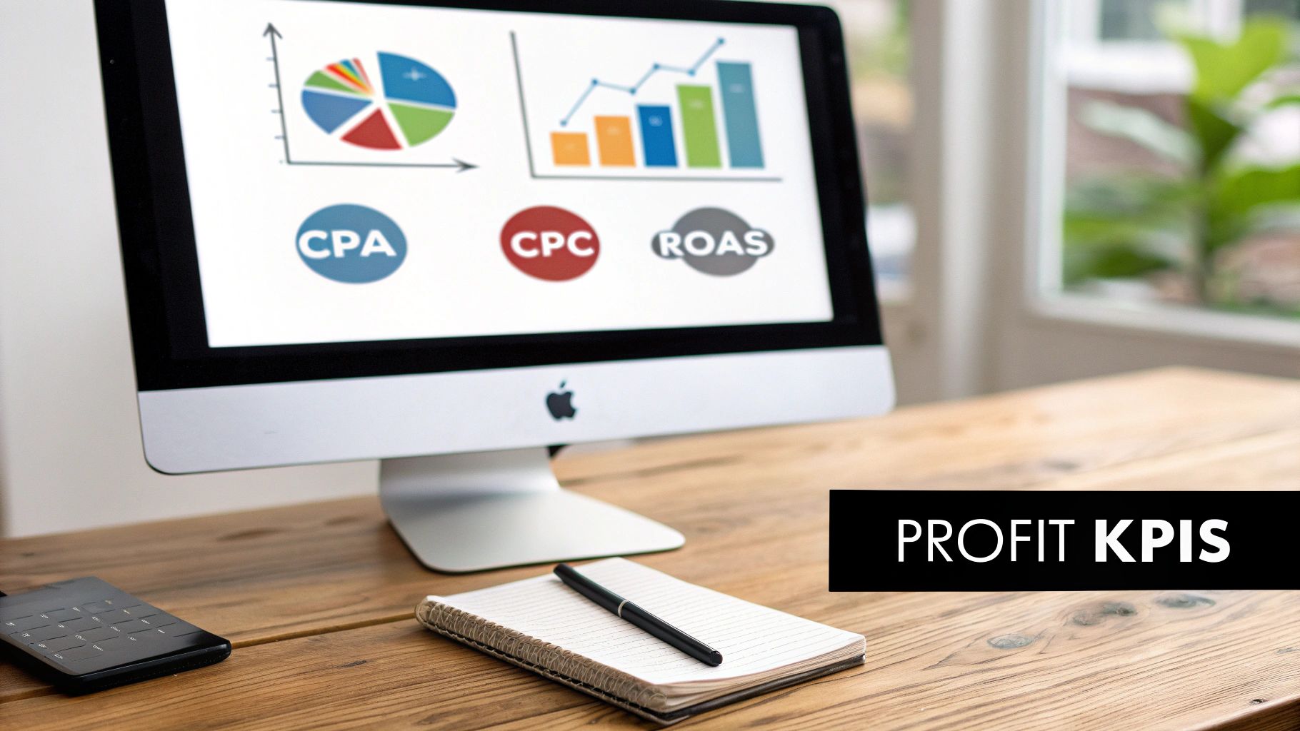 A person analyzing graphs and charts on a computer screen, representing Google Ads metrics