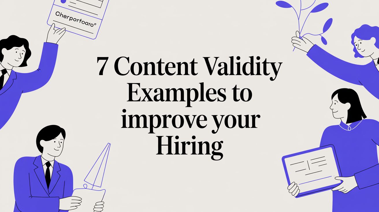7 Content Validity Examples to Improve Your Hiring