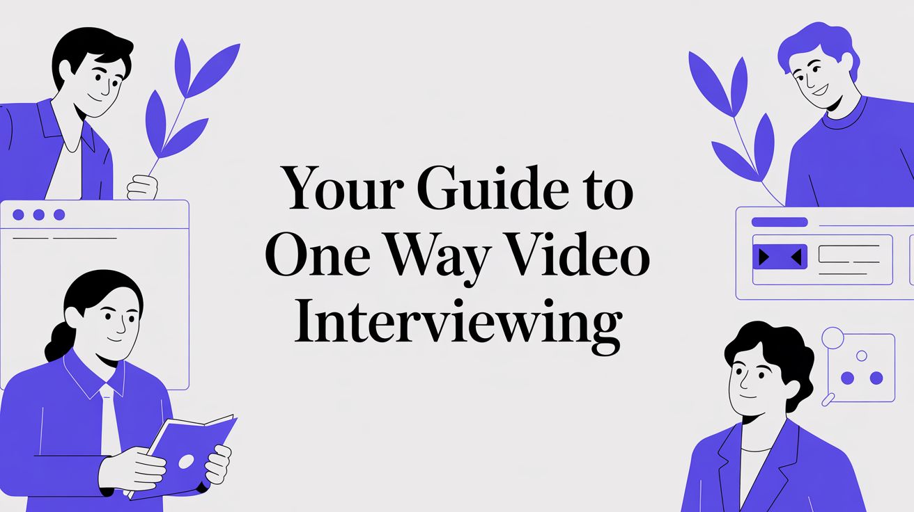 Your Guide to One Way Video Interviewing