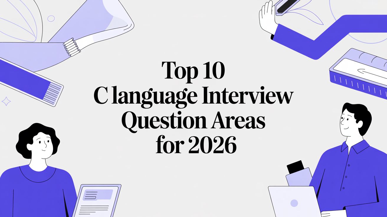 Top 10 C Language Interview Question Areas for 2026