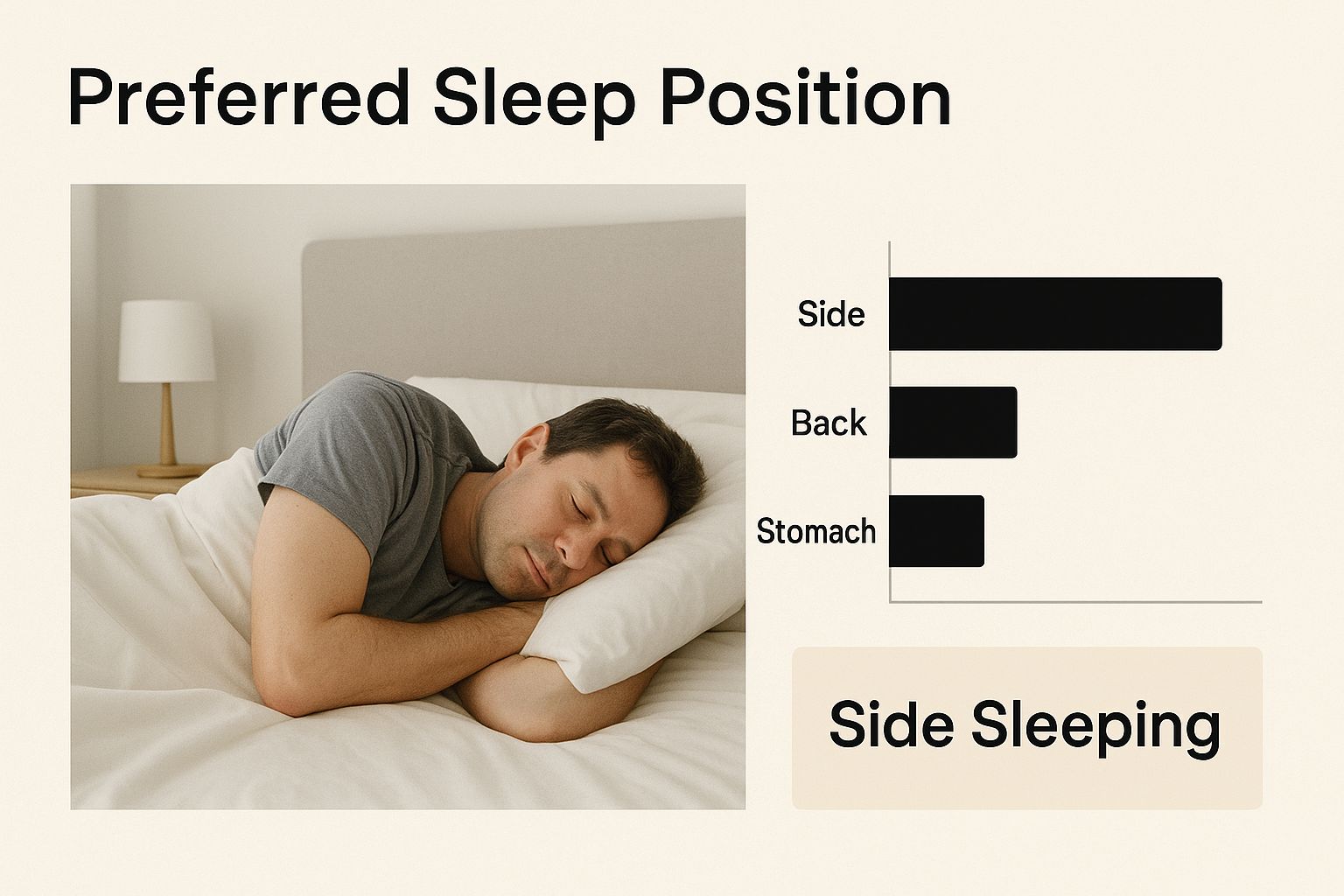 Infographic about how to reduce snoring naturally