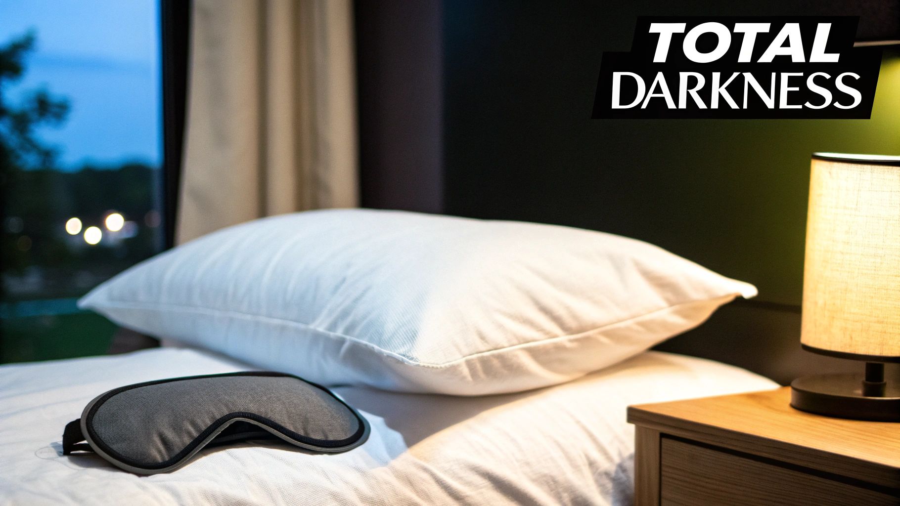 Complete Light Blocking for Enhanced Sleep Quality