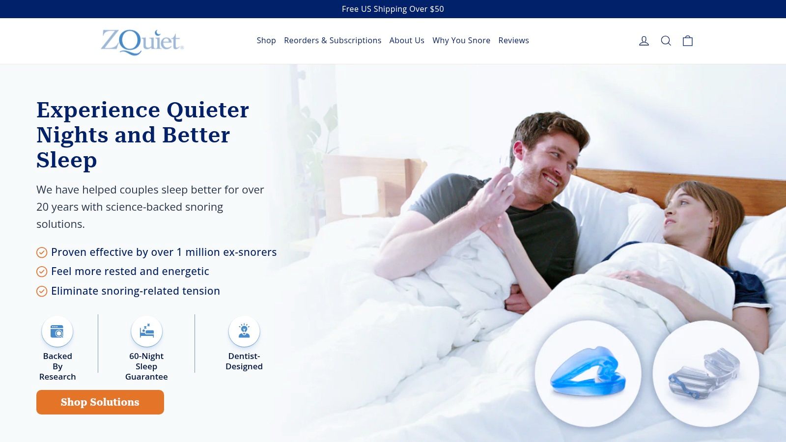 ZQuiet Anti-Snoring Device