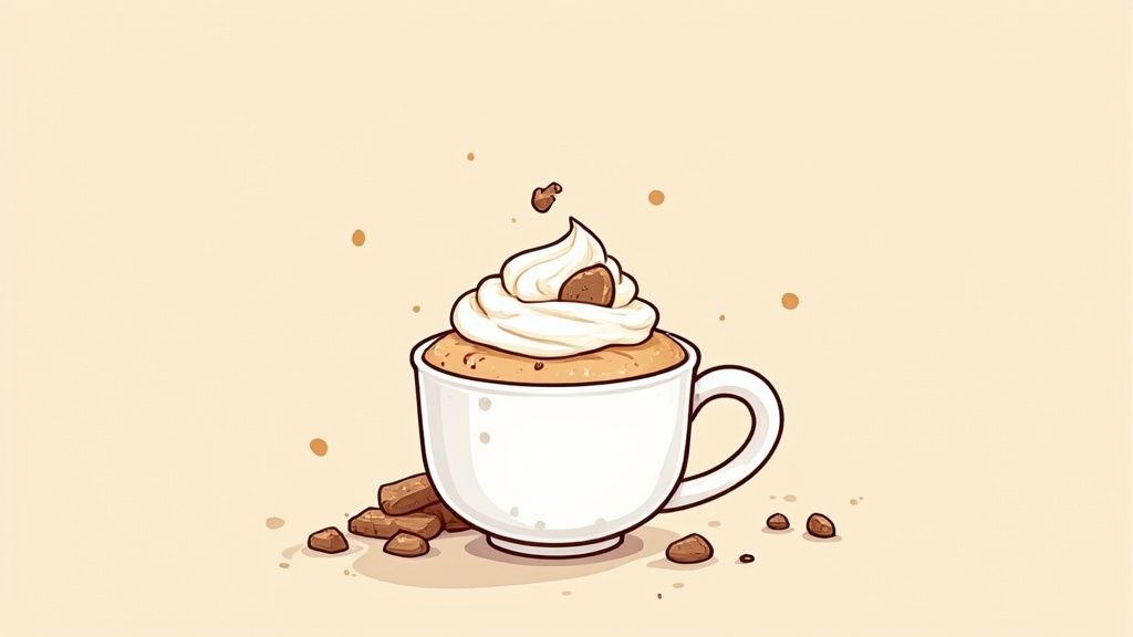 Donuts colorés de Donuts Corp posés sur une table en bois