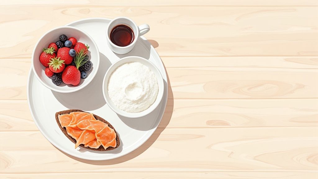 Brunch scandinave