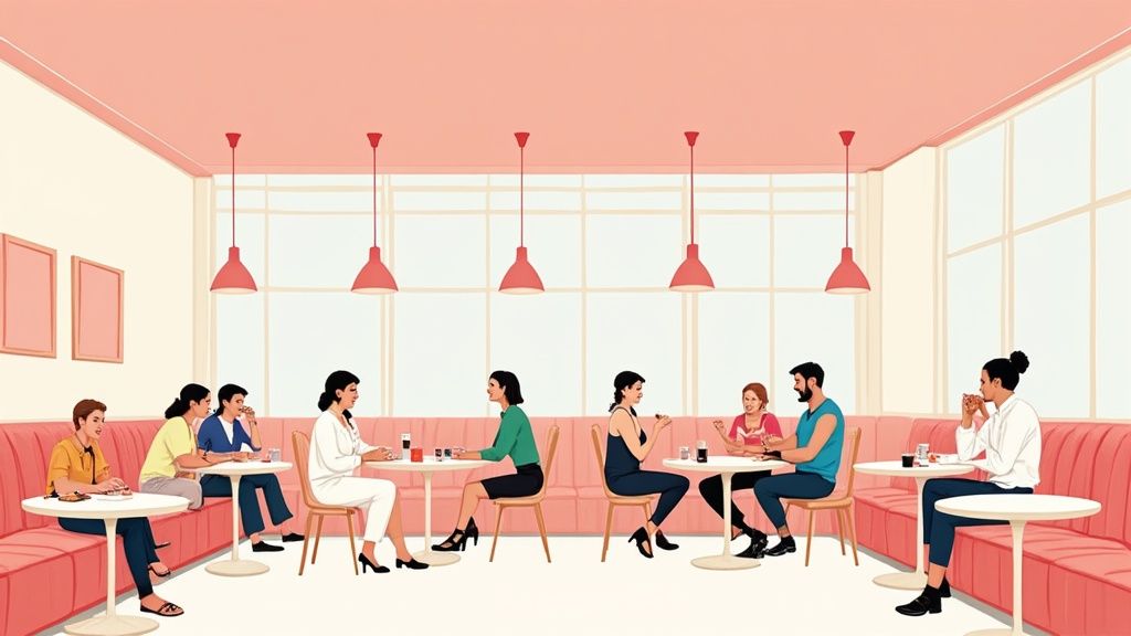 Donuts Krispy Kreme devant un monument parisien