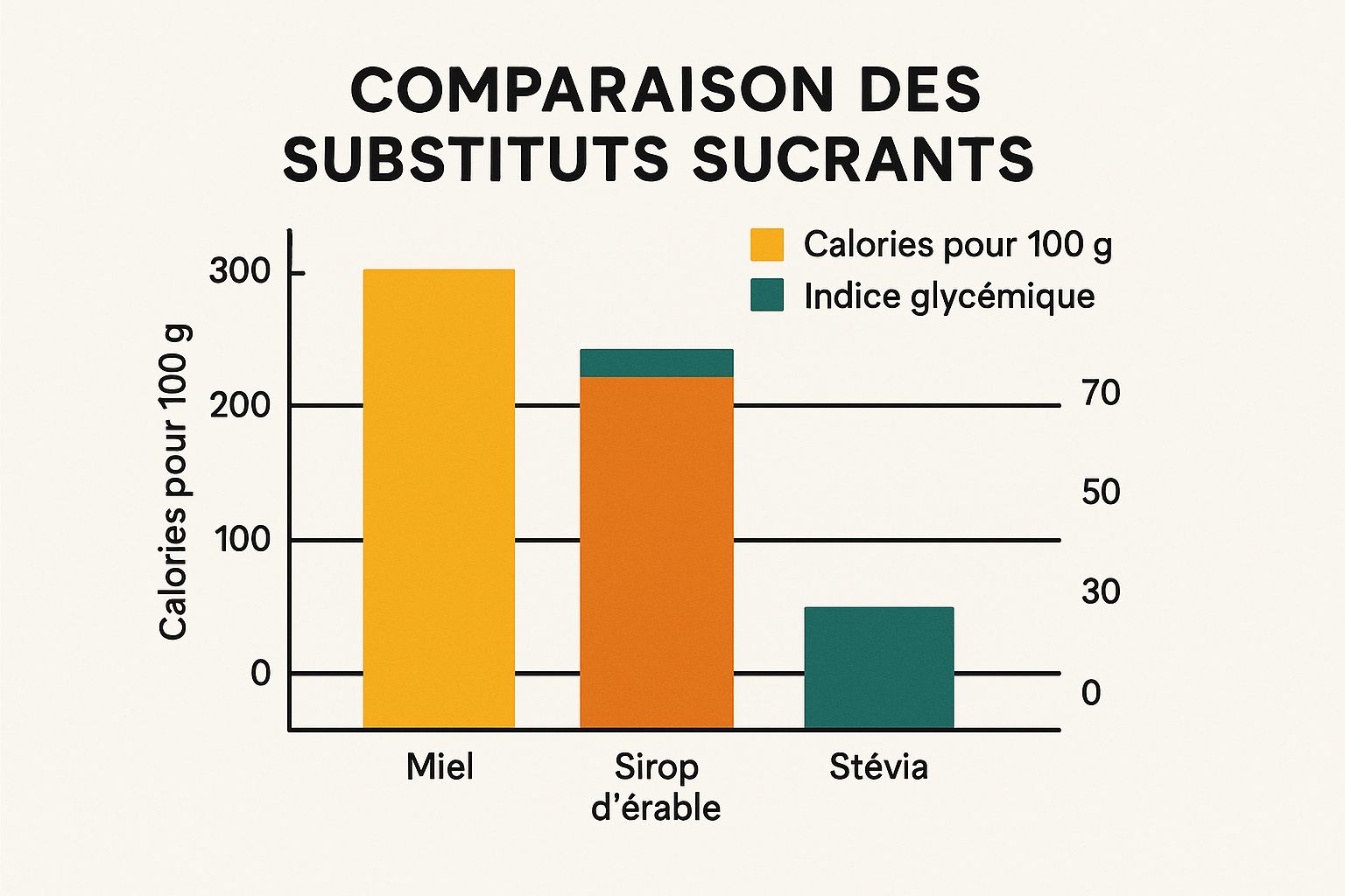Infographic about remplacer le sucre dans les gâteaux