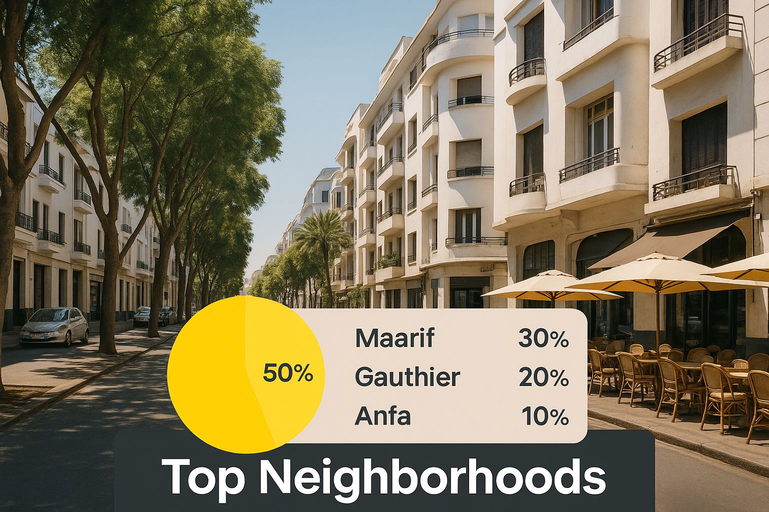 Infographic about achat appartement casablanca