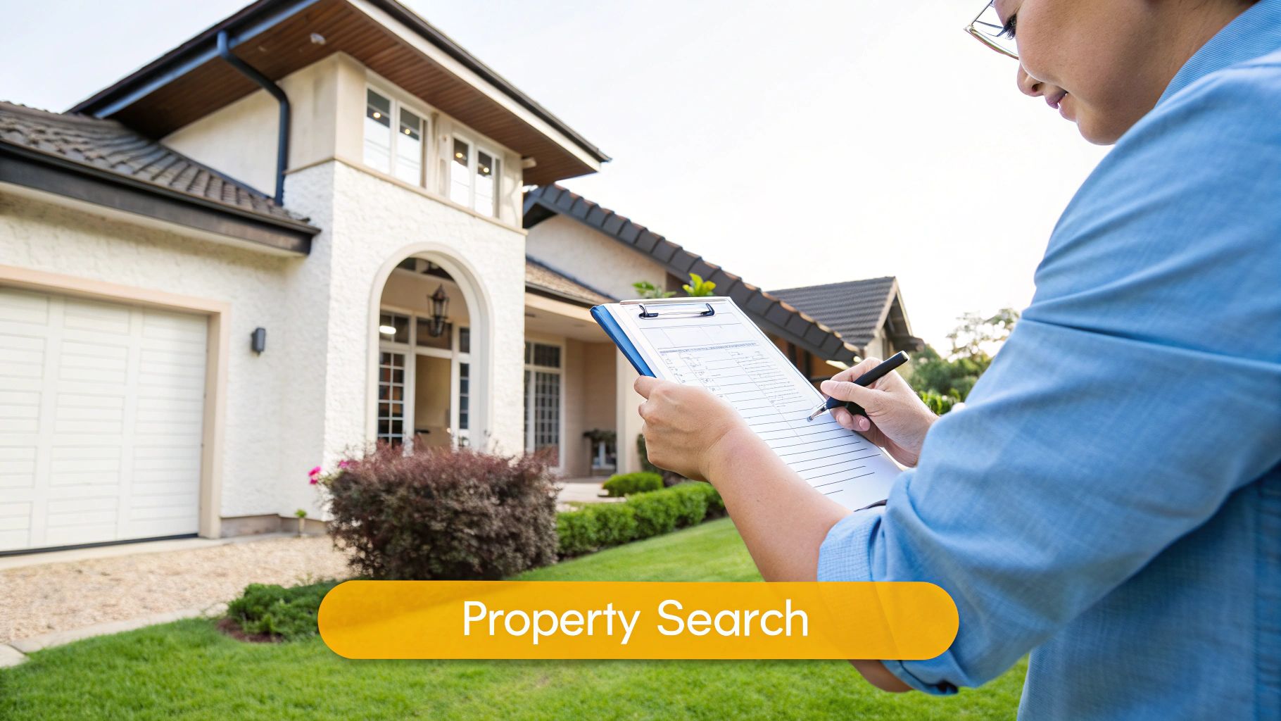 A person inspecting a modern, bright apartment in Casablanca during a viewing.