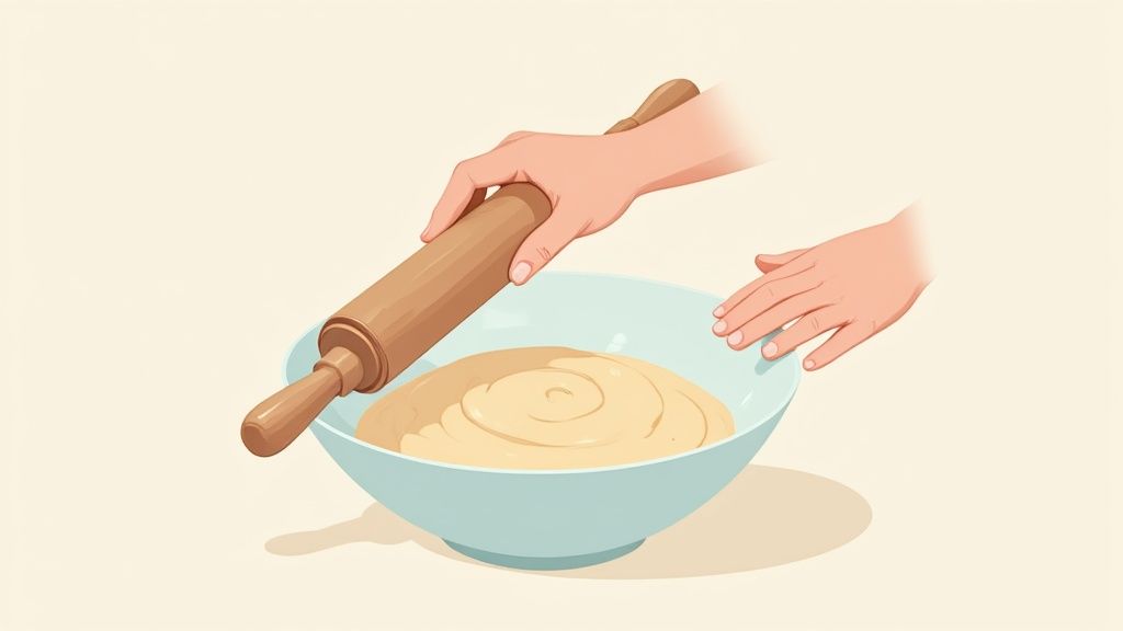Ingrédients pour donuts