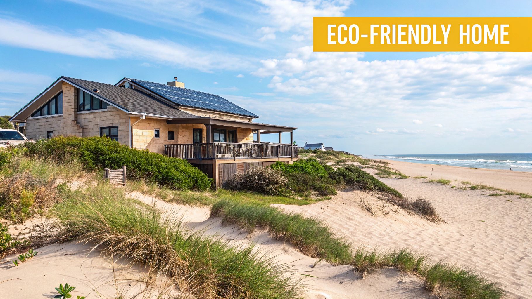 Eco-Friendly Sustainable Beach House