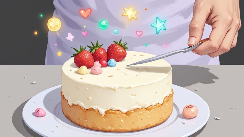 Projection Mapping Dessert Canvas