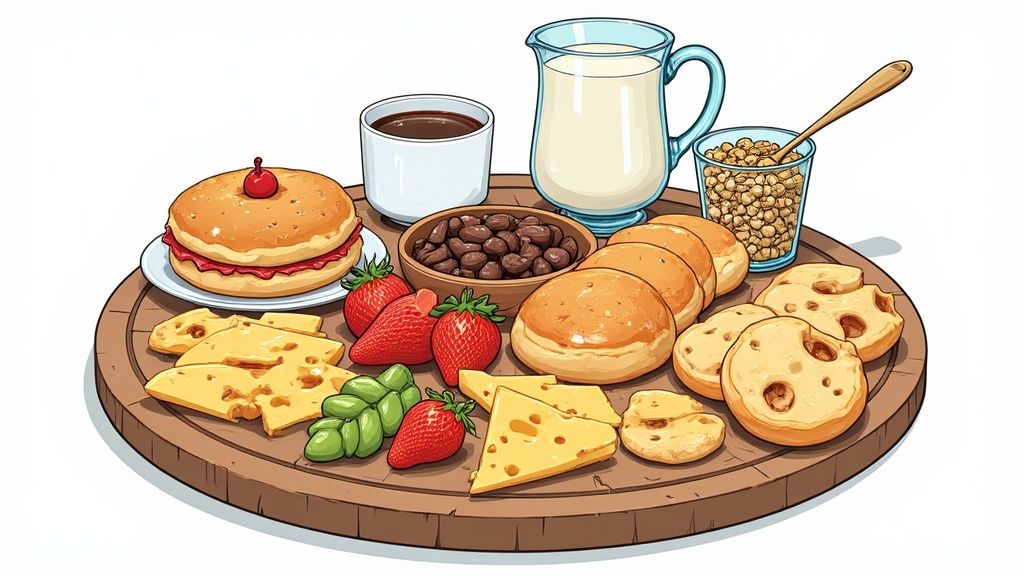 Breakfast Charcuterie Board