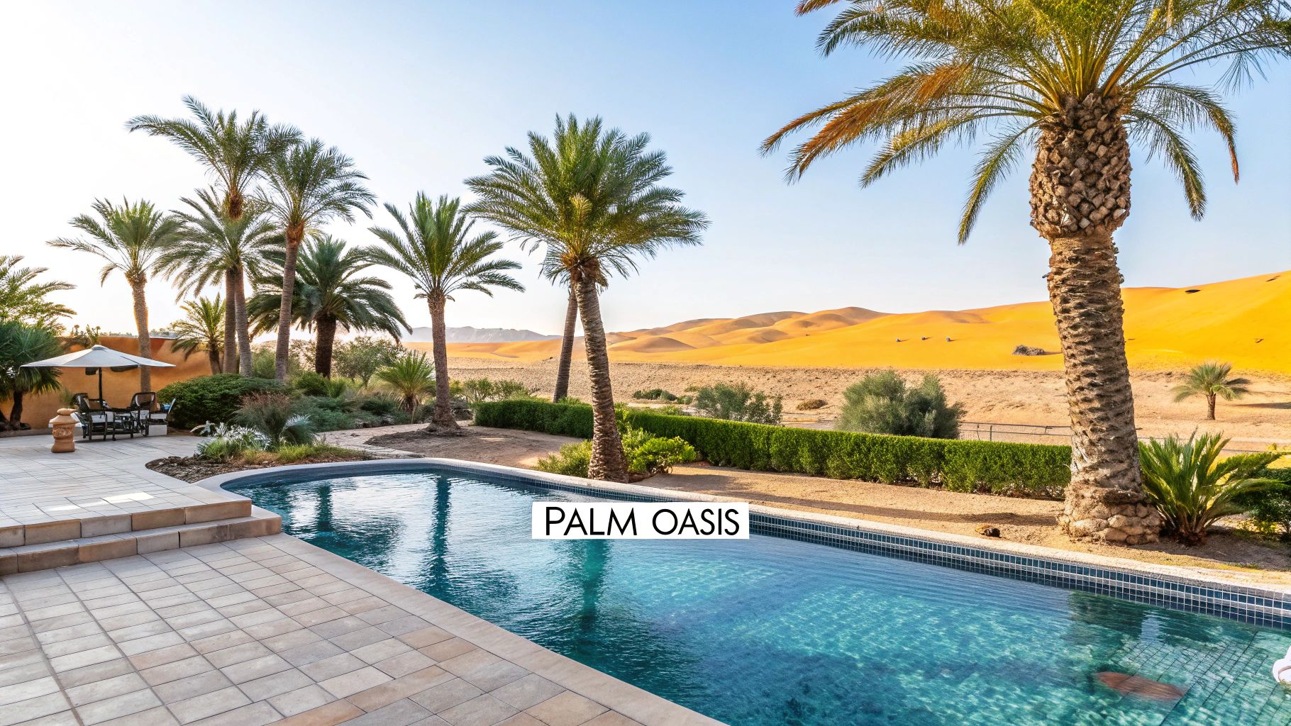 Palmeraie Oasis Resort Area