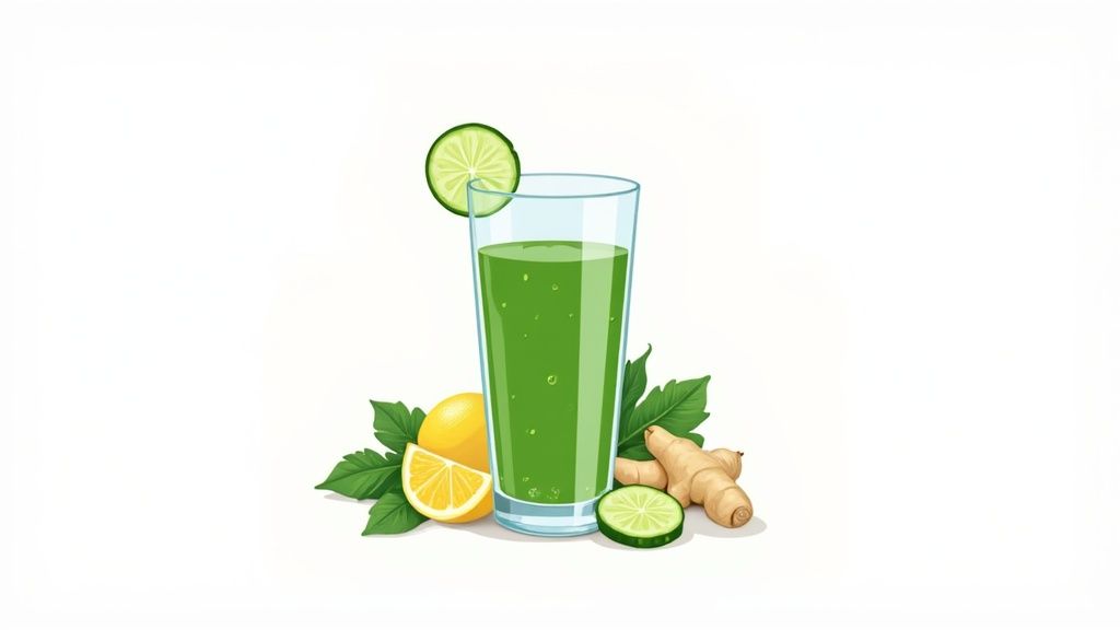 Le Smoothie Vert Détox Matinal